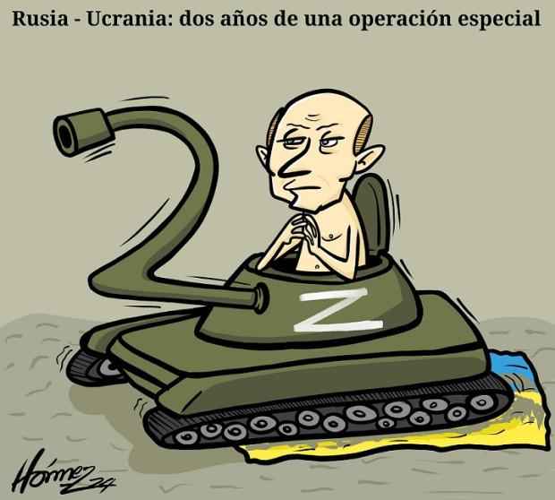 Caricatura 24 de febrero del 2024