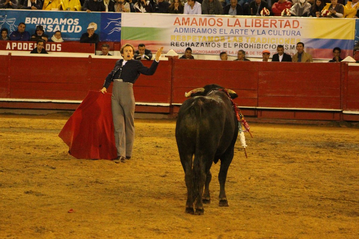 Este viernes solamente se pudo lidiar el primer toro del Festival, antes de que la lluvia hiciera cancelar el evento.