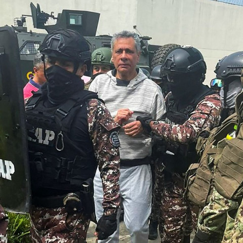 Jorge Glas arrestado