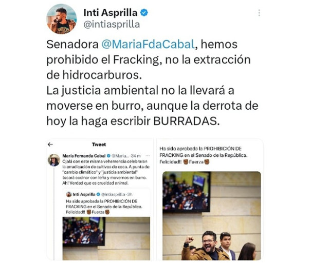 Peinada de senador tuitero Foto | LA PATRIA