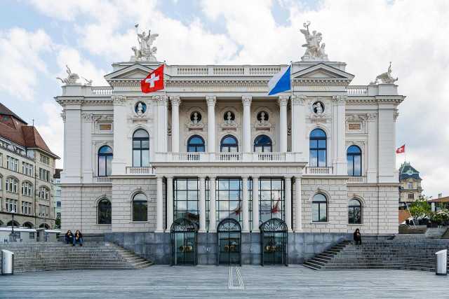 El teatro de Ópera de Zúrich