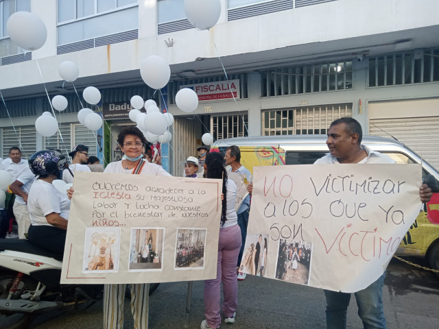 La foto corresponde a otra marcha Foto|Cortesía|LA PATRIA