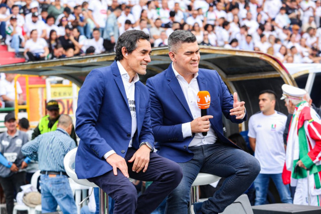 Galván Rey y Eduardo Luis fueron los presentadores del evento.