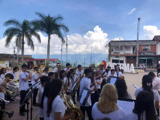 Buscan apoyo Foto|Tomada del Facebook Banda Sinfónica de Anserma| LA PATRIA