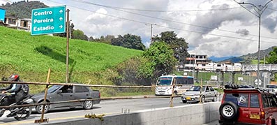 Y la señal, apuntando para otro lado Foto | LA PATRIA