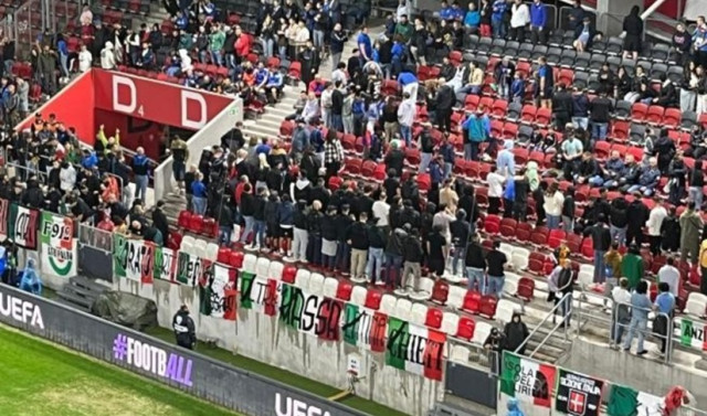 Hinchas italianos, contra Israel Foto | Tomada de Internet | LA PATRIA