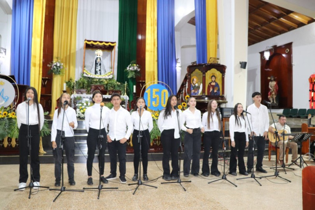 El Coro Santa Cecilia, de Norcasia (Caldas).