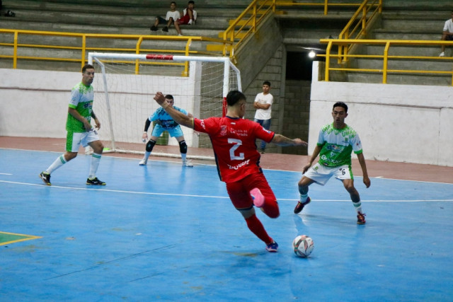 El partido de vuelta se disputó en el coliseo Ventura Castillo 