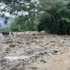 El derrumbe se dio en el tramo de la vía entre La Felisa (corregimiento de La Merced) y La Pintada (Antioquia).