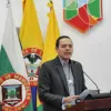 El mandatario municipal participó en la clausura de las sesiones extraordinarias del Concejo de Manizales.