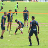 El Once Caldas entrenó ayer en la cancha del estadio Palogrande. Hoy, a puerta cerrada, recibirá al Atlético Junior.