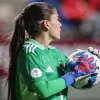 Ella es Natalia Giraldo, la pensilvanense que juega con el América de Cali. Hoy tienen el segundo juego de la final con Santa Fe.