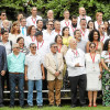 Las delegaciones del Eln y el Gobierno posan durante el inicio del cuarto ciclo de negociaciones en Caracas (Venezuela).