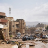  Derna, la más afectada por las lluvias torrenciales.