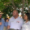 El expresidente estuvo en la abuela de Caldas para expresar su apoyo público a los aspirantes de su partido a la Alcaldía y el Concejo del municipio.