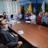 La Veeduría Transparencia Concurso Docente tiene esta foto (publicada en redes por la Alcaldía) de una actividad en la que la secretaria de Educación de Manizales, Elizabeth Pacheco, habla con rectores sobre diversos temas, entre ellos el Concurso Docente. Ahí esperaba estar la Veeduría. 