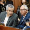 Foto | EFE | LA PATRIA  Los ministros del Interior, Luis Fernando Velasco, y de salud, Guillermo Alfonso Jaramillo, salieron derrotados de la sala de la Comisión Séptima del Senado en Bogotá.