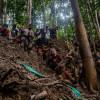 Esta es una de las fotografías que el fotoperiodista manizaleño Federico Ríos tomó en el Tapón del Darién.