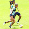 Entrenamiento del Once Caldas.