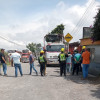 Bloqueo de los conductores de carga pesada en la vía a Gallinazo (Villamaría).