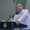 El presidente, Gustavo Petro. 