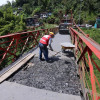 Foto | Luis Trejos | LA PATRIA  Así se desarrollan  las obras que realiza la Secretaría de Infraestructura en el puente Olivares.  