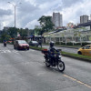 Avenida Kevin Ángel de Manizales, sector del centro comercial Mall Plaza. 