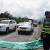 Foto | Luis Trejos | LA PATRIA  Los bloqueos en vías afectan la movilidad de transporte público y privado.