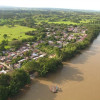 El río La Miel, que baña al corregimiento de San Miguel, se está viendo afectado por la minería ilegal según la denuncia ciudadana.