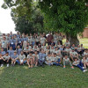 Participantes del Cuarto Encuentro Departamental de Clubes de Avistamiento de Aves en el Centro Recreacional Santágueda de Confa, en Palestina (Caldas).