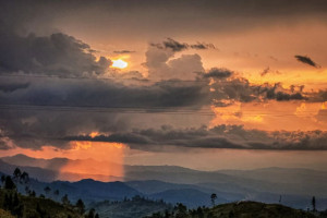 La magia de un atardecer