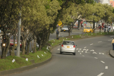 Carros particulares con placas de ciudades visitantes, sin pico y placa durante la Feria de Manizales