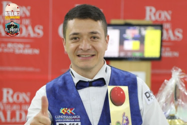 Daniel Arturo Morales, caldense que compite por Cundinamarca, campeón del Internacional de la Feria.