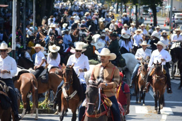 La cabalgata va desde El Arenillo hasta la glorieta de San Rafael. 