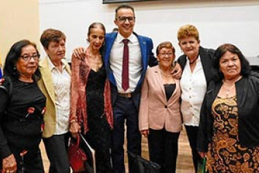 Fotos | Lector | LA PATRIA Esnelia Suaza, Bertha Lesmes, Solángel Villegas, Darío Arenas, Anais Casas, Martha Lesmes y Gloria Jurado.