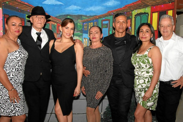 Damaris Cardona, Héctor García, Lida Franco, Martha Solís, Henry González, Ángela Cetina y Uriel Quintero.