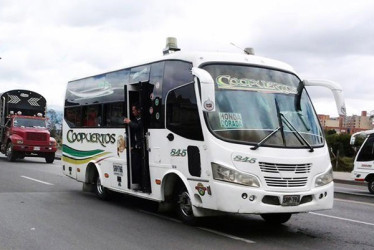 Asaltan buseta que cubría la ruta Bogotá - La Dorada