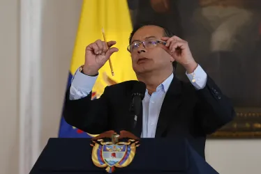 Presidente de Colombia, Gustavo Petro.