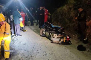 El accidente ocurrió antes de la medianoche del viernes.