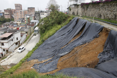 Deslizamiento barrio Centenario