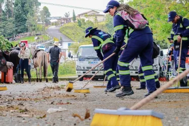 Emas by Veolia recogió seis toneladas de residuos tras la cabalgata