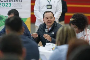 Alcalde de Manizales, Carlos Mario Marín Correa.