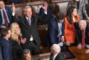 Kevin McCarthy, desesperado tras volver a fracasar en su intento de convertirse en presidente de la Cámara de EE.UU.