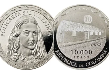 Desde este martes circula moneda conmemorativa dedicada a "La Pola"