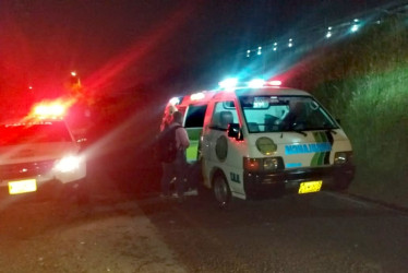 Búsqueda y Rescate atendió el accidente en la vereda Gallinazo de Villamaría.