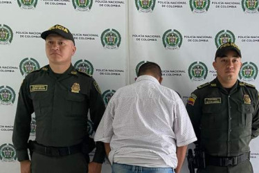 El detenido.