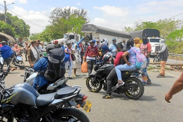 La vía al mar se encuentra bloqueada desde el Bajo Cauca antioqueño hasta Córdoba.