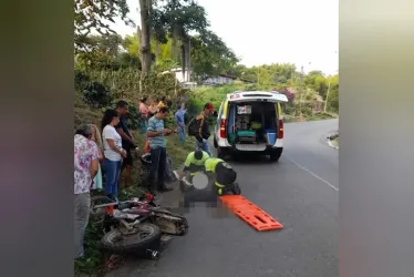 accidente de tránsito La Cabaña