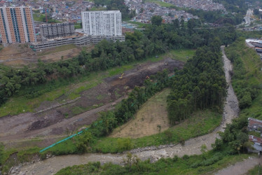 Así se veían los avances de obra de la PTAR en los primeros meses de este año.