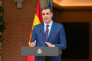 Foto | EFE | LA PATRIA El presidente del Gobierno, Pedro Sánchez, anunció ayer el adelanto de las elecciones generales al domingo 23 de julio ante el mal resultado electoral del PSOE.